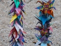 Colorful Origami Offerings - Manzanar War Relocation Center - National Historic Site