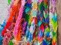 Colorful Origami Offerings - Manzanar War Relocation Center - National Historic Site