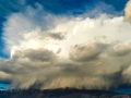 Storm Clouds Over the Owens Valley, California