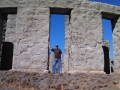 Jerry at Maryhill Stonehenge WWI Memorial