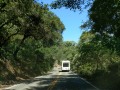 Scenic drive CA-128 - coastal hills