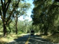 Scenic drive CA-128 - coastal hills