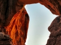 Sunset at Double Arch, Arches National Park