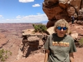 Kim at Canyonlands National Park