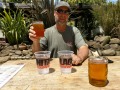 Jerry enjoying a brew at Lagunitas Brewing Company