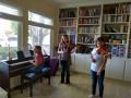 Grand-nieces Maddie, Lucy, & Grace in concert