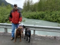 Portage RV Park - Jerry & the pups