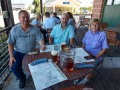 Kim, Jerry, and Ron at Strap Tank Brewery, Springville, Utah