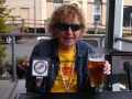 Kim at Pelican Brewery in Tillamook