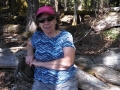 Mom at Lake Crescent