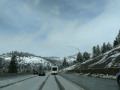 Interstate I-80 W - Donner Pass Late Season Snow