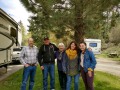 Jerry with Kim's aunt Paula, cousins Bob,  Dana and their daughter, Lindsay