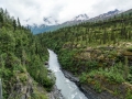 River Gorge Along  the Richardson Highway