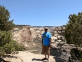 Jerry at Yampa River overlook - Dinosaur National Monument