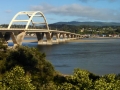 Alsea Bay Bridge at Waldport, Oregon