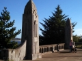 Kim & pups at Alsea Bay Bridge Wayside