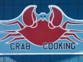 Crab Cooking Sign