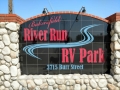 Bakersfield River Run RV Park - Sign
