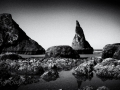 Bandon Rocks in Black & White