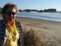 Kim at Bandon Beach