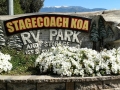 Banning Stagecoach KOA Entrance Sign