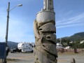 Beachfront RV Park - Lighthouse Carving