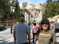 Kim at Mt. Rushmore