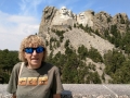 Kim at Mt. Rushmore