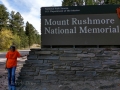 Kim at Mt. Rushmore National Monument