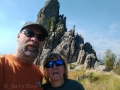 Kim & Jerry at Needles Highway Viewpoint