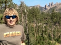 Kim at the Black Hills