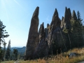 Rock Formations Along the Needles Highway