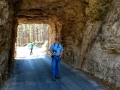 Jerry at Tunnel on Iron Mountain Highway