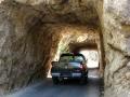 Narrow Tunnel on Iron Mountain Highway