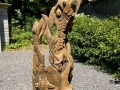Wood Sculpture at Seldovia