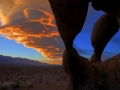 Triple Arch & Sunset Clouds - Alabama Hills (2010)