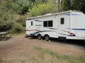 Campsite at Bullards Beach State Park