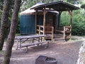 Yurt at Bullards Beach State Park