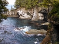 Rugged coast at Cape Flattery