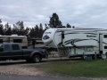 Our rig at Cascade Meadows RV Resort