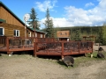 Chicken Gold Camp - Chicken Creek  Outpost - Deck