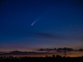 Comet NEOWISE at Twilight - July 15, 2020 - Lucas Iowa