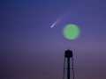 Comet NEOWISE and Firefly Photo-Bomb - July 13, 2020 - Lucas Iowa