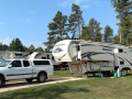 Our Rig at Custer's Gulch RV Park