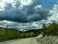 Afternoon Showers near Dawson City