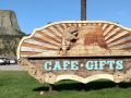 Devils Tower KOA - Cafe & Gift Shop Sign