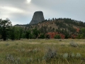 View from Devils Tower KOA