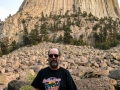 Jerry Hiking the Tower Trail at Devils Tower