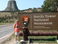 Kim at Devils Tower National Monument