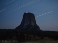 Strange Lights Over Devils Tower! Close Encounters? ...or Climbers Giving a Shout-out?